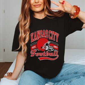 Kansas City Football Shirt Kansas City Chiefs NFL Football Team Gift Tee 51